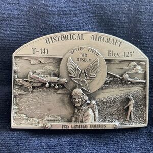 Historical Aircraft Belt Buckle
